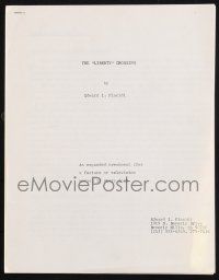 8k013 LIBERTY CROSSING expanded script treatment '70s unproduced screenplay by Edward I. Placidi!