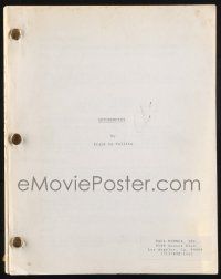 8k204 OKTOBERFEST script '70s unproduced screenplay by Frank De Felitta!