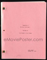 8k220 PREDATOR 2 third draft script January 16, 1990, screenplay by Jim Thomas & John Thomas!