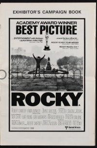 8k694 ROCKY English pressbook '77 Sylvester Stallone, John G. Avildsen boxing classic!