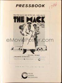 8k601 MACK pressbook '73 AIP, classic artwork image of Max Julien & his ladies!