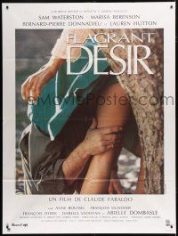 8m847 FLAGRANT DESIRE French 1p '85 Sam Waterston, Marisa Berenson, sexy image!