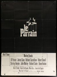 8m856 GODFATHER French 1p '72 Marlon Brando & Al Pacino in Francis Ford Coppola crime classic!