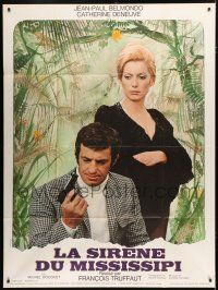 8m909 MISSISSIPPI MERMAID French 1p '70 Francois Truffaut, Jean-Paul Belmondo & Catherine Deneuve
