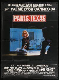 8m930 PARIS, TEXAS French 1p '84 Wim Wenders, different image of sexy Nastassja Kinski!