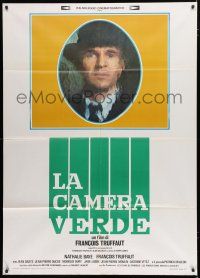 8m597 GREEN ROOM Italian 1p '79 Francois Truffaut's La Chambre Verte, great portrait image!