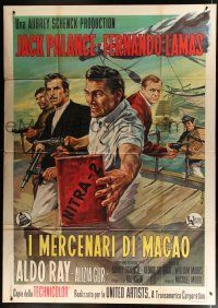 8m722 KILL A DRAGON Italian 2p '68 Jack Palance, Fernando Lamas, Aldo Ray, different Copizzi art!