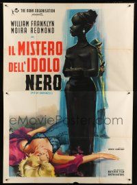 8m757 PIT OF DARKNESS Italian 2p '62 Moira Redmond, English crime, sexy art by Carlantonio Longi!