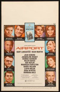 8m135 AIRPORT WC '70 Burt Lancaster, Dean Martin, Jacqueline Bisset, Jean Seberg & more!