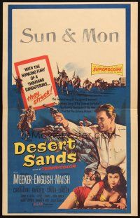 8m205 DESERT SANDS WC '55 with the howling fury of a thousand sandstorms, they struck!