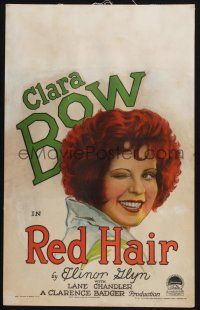 8m375 RED HAIR WC '28 sexy gold-digging manicurist Clara Bow wants a rich husband!