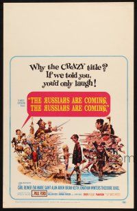 8m385 RUSSIANS ARE COMING WC '66 Carl Reiner, great Jack Davis art of Russians vs Americans!