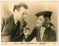 8p506 GANGS OF NEW YORK English LC '38 image of scar-faced Charles Bickford & Wynne Gibson