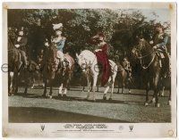 8p828 SIXTY GLORIOUS YEARS English LC '39 beautiful Anna Neagle as Queen Victoria on horseback!