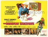 8p015 BAREFOOT EXECUTIVE TC '71 Walt Disney, Kurt Russell, Joe Flynn, wacky chimpanzee!
