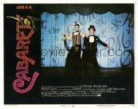 8p377 CABARET LC #1 '72 Liza Minnelli & Joel Grey performing in Nazi Germany, Bob Fosse!