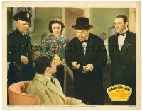 8p395 CHARLIE CHAN IN RENO LC '39 Linaker & Richard Cortez watch Sidney Toler question Robert Lowery