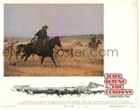 8p418 COWBOYS LC #1 '72 big John Wayne on horseback driving horse herd!
