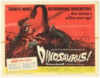 8p058 DINOSAURUS TC '60 the most astounding adventure that started a million years ago!
