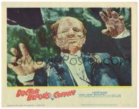 8p449 DOCTOR BLOOD'S COFFIN LC #3 '61 best close up of horribly disfigured man!