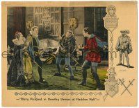 8p454 DOROTHY VERNON OF HADDON HALL LC '24 Mary Pickford looks on in terror as men fight!