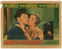 8p463 EAST OF THE RIVER LC '40 close-up image of John Garfield & mom Marjorie Rambeau!
