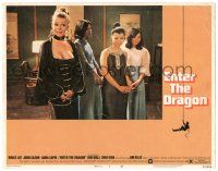8p468 ENTER THE DRAGON LC #8 '73 kung fu classic, image of Ahna Capri & sexy women!