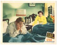 8p477 FATHER OF THE BRIDE LC #6 '50 broke Spencer Tracy & Joan Bennet in bed!