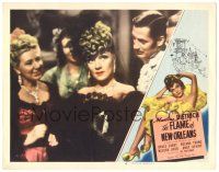 8p485 FLAME OF NEW ORLEANS LC #6 '41 Marlene Dietrich, Reed Hadley, directed by Rene Clair!