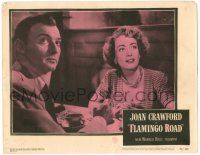 8p486 FLAMINGO ROAD LC #8 '49 Michael Curtiz, cool image of bad girl Joan Crawford!