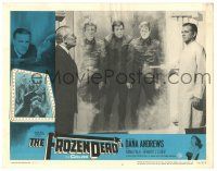 8p500 FROZEN DEAD LC #5 '66 Dana Andrews shows his frozen Nazi specimens to man in suit!