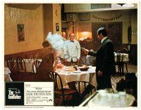 8p518 GODFATHER LC #1 '72 Al Pacino shoots Sterling Hayden & Al Lettieri in restaurant!