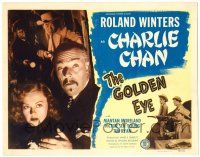 8p086 GOLDEN EYE TC '48 Roland Winters as Charlie Chan, Victor Sen Young & Mantan Moreland!