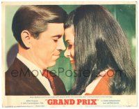 8p530 GRAND PRIX LC #1 '67 Formula One racing, Brian Bedford & young Jessica Walter!
