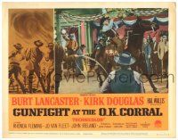 8p539 GUNFIGHT AT THE O.K. CORRAL LC #4 R63 Burt Lancaster, directed by John Sturges!