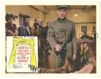 8p540 GUNS OF NAVARONE LC '61 Niven, Quinn & cast watch George Mikell torture Anthony Quayle w/gun
