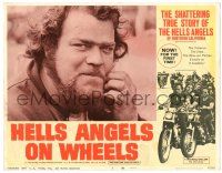8p551 HELLS ANGELS ON WHEELS LC #5 '67 Hells Angels of California, image of outlaw biker!