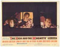 8p556 HIGH & THE MIGHTY LC #3 '54 John Wayne & Robert Stack, directed by William Wellman!