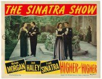 8p557 HIGHER & HIGHER LC '43 super young Frank Sinatra, Michele Morgan, Jack Haley!