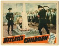 8p562 HITLER'S CHILDREN LC '43 great image of Bonita Granville whipped by Nazis!