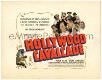 8p096 HOLLYWOOD CAVALCADE TC '39 art of Alice Faye, Don Ameche & many top stars!