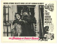 8p567 HORROR OF PARTY BEACH LC #7 '64 first horror monster musical, beach party & atomic beast!