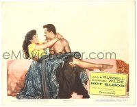 8p571 HOT BLOOD LC '56 barechested Cornel Wilde & Jane Russell, Nicholas Ray directed!