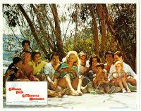 8p576 HUSBANDS LC #1 '70 close up of Ben Gazzara, Peter Falk, John Cassavetes & families!