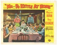 8p655 MA & PA KETTLE AT HOME LC #6 '54 Marjorie Main & Percy Kilbride try modern farming!