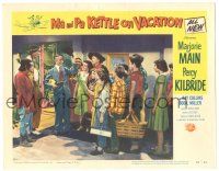 8p657 MA & PA KETTLE ON VACATION LC #4 '53 wacky hillbillies Marjorie Main & Percy Kilbride!