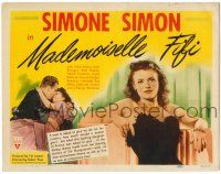8p134 MADEMOISELLE FIFI TC '44 Robert Wise directed, great sexy images of Simone Simon!