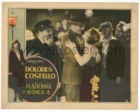 8p662 MADONNA OF AVENUE A LC '29 Grant Withers embraces Dolores Costello as others watch, lost film!