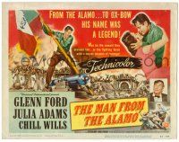 8p138 MAN FROM THE ALAMO TC '53 Budd Boetticher, Glenn Ford was the man they called The Coward!