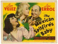 8p148 MEXICAN SPITFIRE'S BABY TC '41 Lupe Velez & Leon Errol adopt 20 year-old Marion Martin!